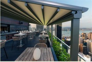 Pergola avec toit amovible